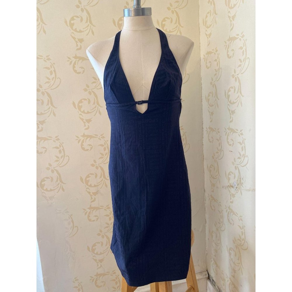 Versace Sport Black Swim Suit Dress Ladies Size S